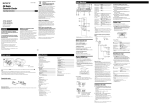 Sony CFD-S03CP User's Manual