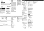 Sony CFD-G505BLACK User's Manual