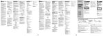 Sony CFD-926L User's Manual