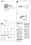 Sony CDX-L250 Installation/Connections Manual