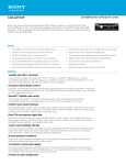 Sony CDX-GT57UP Marketing Specifications