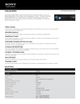 Sony CDX-GT43IPW User's Manual