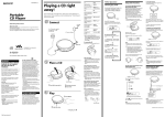 Sony D-EQ550 User's Manual