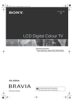 Sony Bravia KDL-20S30xx User's Manual