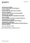 Sony BDV-T57 Notice
