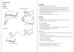 Sony AP3HDK1 User's Manual