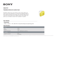 Sony AKA-FL1 Marketing Specifications