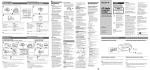 Sony 3-0-43-722-11 CFD-V5 User's Manual