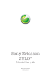 Sony Ericsson W20 User Guide