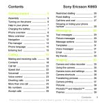 Sony Ericsson K660i Operating Instructions