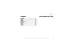Sony Ericsson HCB-300 User's Manual