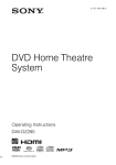 Sony Ericsson DAV-DZ280 User's Manual