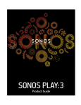 Sonos PLAY3US1 User's Manual