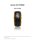 Sonim XP Strike User Guide