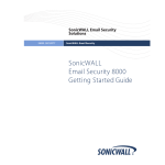 SonicWALL Answering Machine 8000 User's Manual