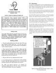 Sonic Alert TR55 User's Manual