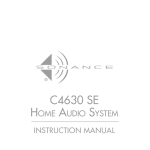Sonance C4630 SE User's Manual
