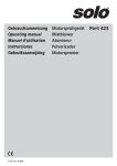 Solo USA Port 423 User's Manual