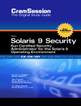 Solaris CX-310-301 User's Manual