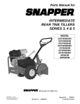 Snapper CICFR5505HV User's Manual