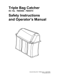 Snapper 7600069 - 7600070 User's Manual