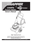 Snapper 1807-0 User's Manual