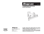 Snap-On 870013 User's Manual