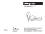 Snap-On 870010 User's Manual