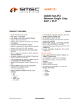 SMSC LAN91C111 User's Manual