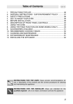 Smeg XXSC111P User's Manual