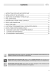 Smeg SP106VLIR Instructions for Installation and Use