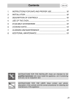 Smeg SC361X Instructions for Installation and Use