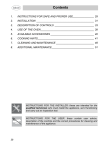 Smeg S709X-7 Instruction Manual