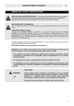 Smeg PTS605NU3 Instruction Manual