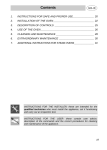 Smeg FOVP Instruction Manual