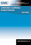 SMC Networks SMCWHSG44-G User's Manual