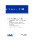 SMC Networks SMC6405TX User's Manual