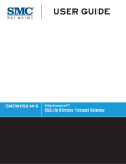 SMC Networks EliteConnect SMCWHSG14-G User's Manual