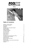 SmartPool Inc PE13 User's Manual