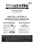 SmartPool Inc S421 User's Manual