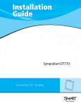 Smart Technologies DT770 User's Manual