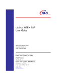 SLS Audio uClinux User's Manual