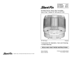 Slant/Fin GF-300 User's Manual