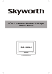 Skyworth SLC-1963A-1 User's Manual