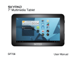Skytex Skypad 706 User's Manual