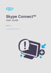 Skype Connect - 4.0 User Guide