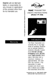 SkyLink PT-434 User's Manual