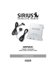 Sirius Satellite Radio SIRPNR2C User's Manual