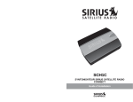 Sirius Satellite Radio SCH1C User's Manual