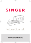 Singer SEQS-6000 Instruction Manual